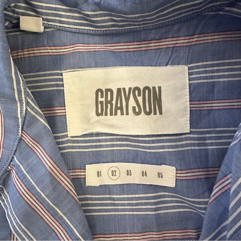 Grayson striped button down - Picture 5 of 7